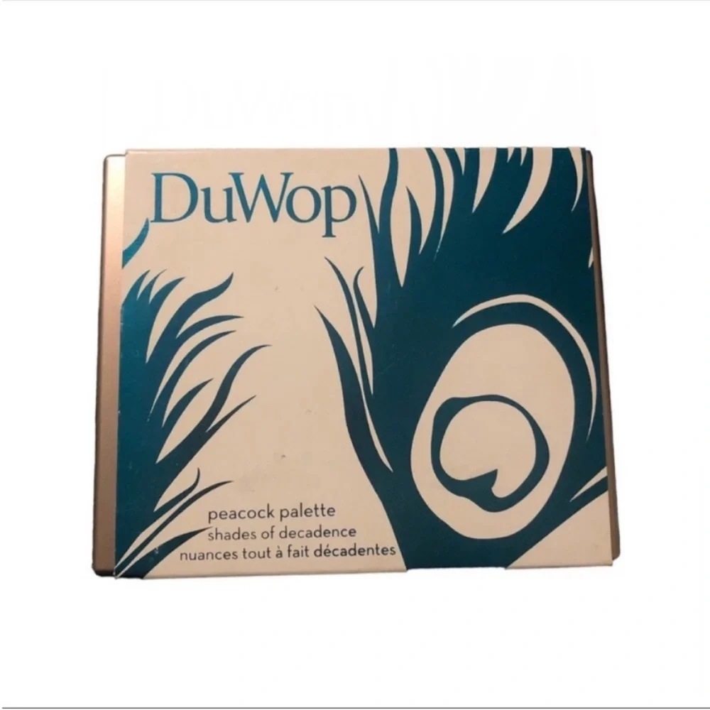 Vintage DuWop Cosmetics Peacock Eye & Face Palette Limited Edition Y2K 2000s NWT